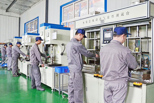Aluminum gravity casting fabrication